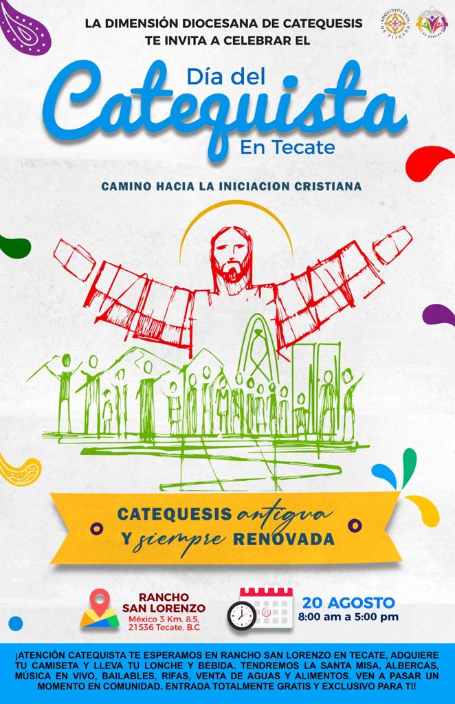 Invitación Dia del Catequista 2023